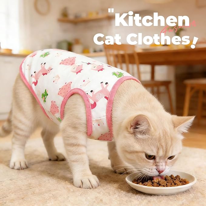 PETCARE Cute Cartoon Cat Shirts - Image 5