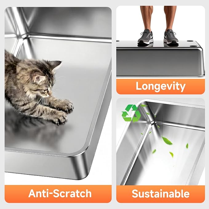 Stainless Steel Litter Box - Image 8