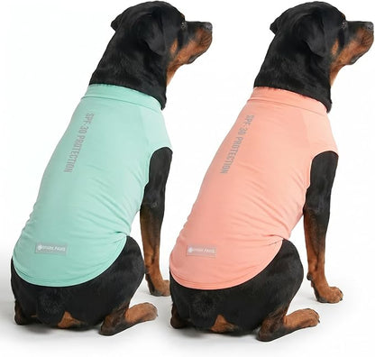 Spark Paws Sunblock Dog T-Shirt, SPF30 Protection, Lightweight Breathable Quick by SparkPaws