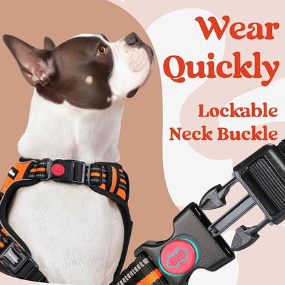 rabbitgoo Dog Harness Medium Sized, No Pull Easy On & Off - Image 3