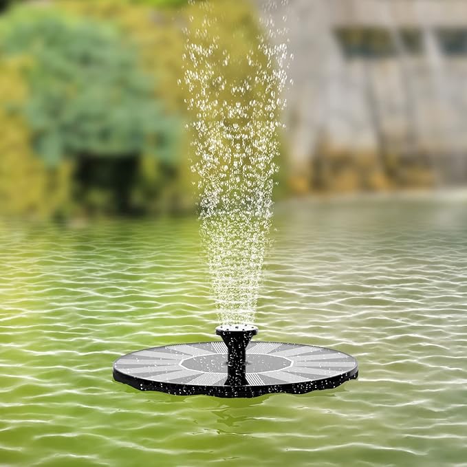 Solar Fountain Pump for Bird Bath, 1.4W Water Fountain - Image 6