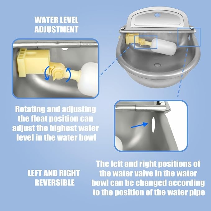 Ademon Automatic Animal Drinking Water Bowl - Image 9