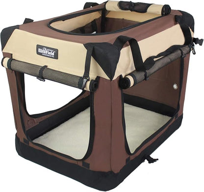 EliteField 4-Door Folding Soft Dog Crate - Image 8