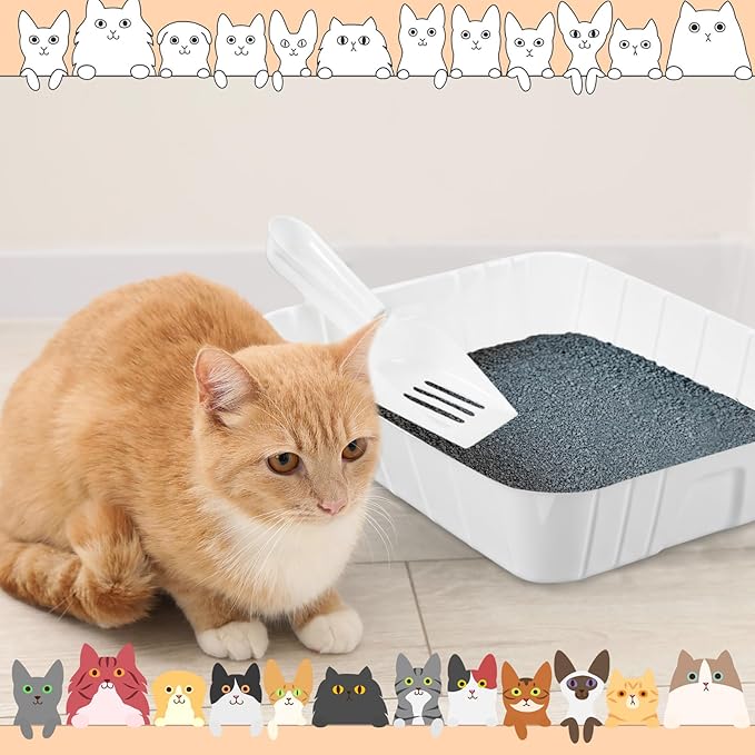 Bokon 50 Pcs 25 Set Disposable Litter Boxes - Image 2