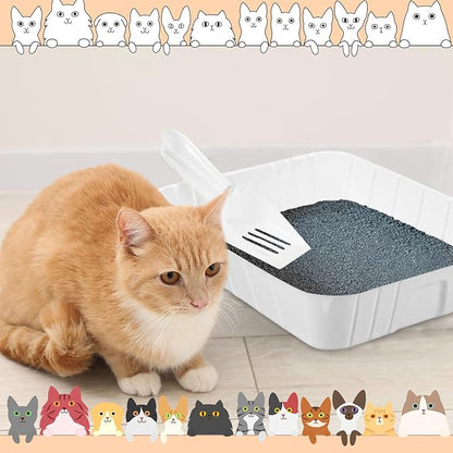 Bokon 50 Pcs 25 Set Disposable Litter Boxes - Image 2