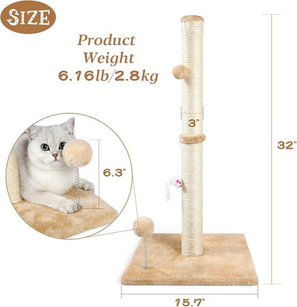 ANWA 32" Tall Cat Scratching Posts - Image 2