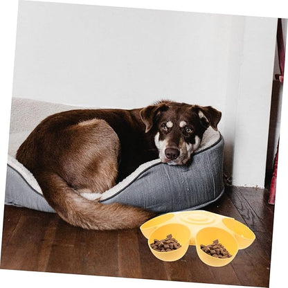 Multi Indoor Pet Feeding Bowl for Dogs and Cats High Grade Plastic Food Dish - Image 2