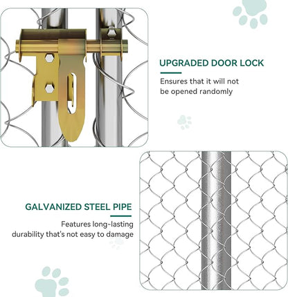 YITAHOME 14.8'x14.8' Large Outdoor Dog Enclosure - Image 5