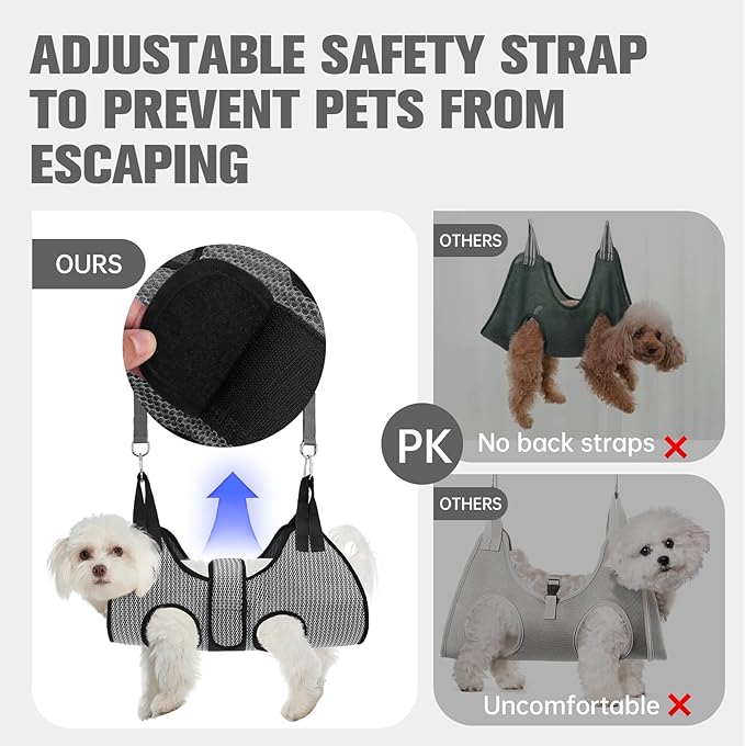 PAWCHIE Dog Grooming Hammock Harness - Image 4