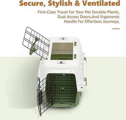Athena Collection 18" Hard-Sided Travel Pet Carrier - Image 4