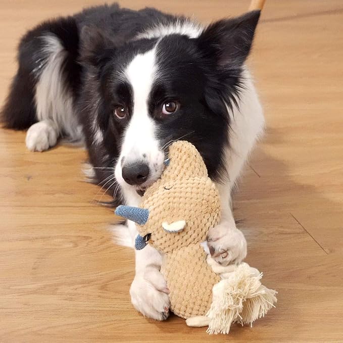 Sedioso Large Dog Toys, Cute Squeaky Dog Toy, Stuffed Animal Plush Toys - Image 7