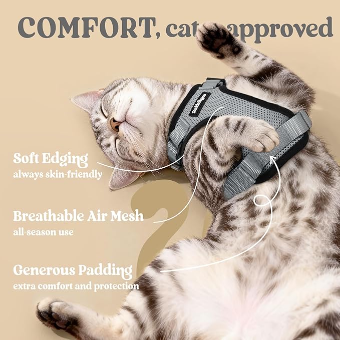 rabbitgoo Cat Harness and Leash Set, Escape Proof Vest Harness - Image 4