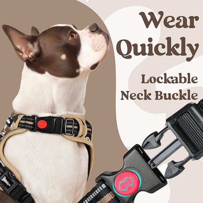 rabbitgoo Dog Harness Small Sized, No Pull Easy On & Off - Image 3