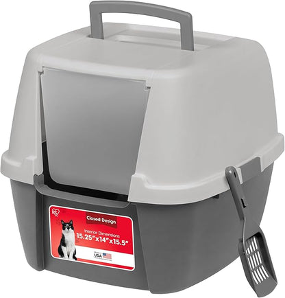 IRIS USA Cat Litter Box Large by IRISUSA