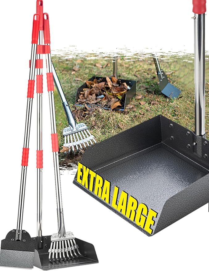 FUSBUNTY Dog Pooper Scooper Set, Pooper Scooper by FUSBUNTY