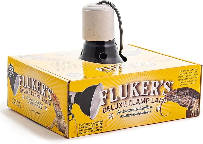 Fluker's Repta-Clamp Lamp, Heavy Duty Clamp Light - Image 2