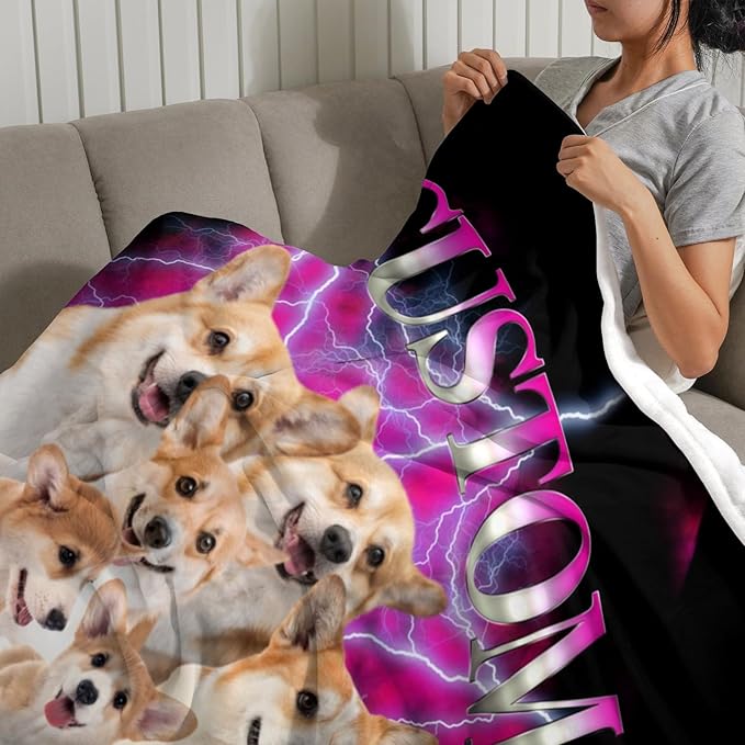 M YESCUSTOM Custom Dog Blanket - Image 4
