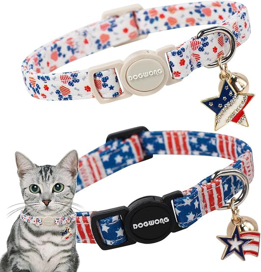 2 Pack Independence Kitten Collar Breakaway by DOGWONG