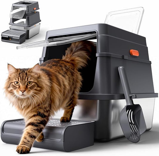 Powools Cat Litter Box by Powools