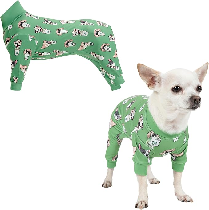 Spark Paws Dog Pajama, Dog Recovery Suit Male, Ultra-Soft and 4-Way Stretch by SparkPaws