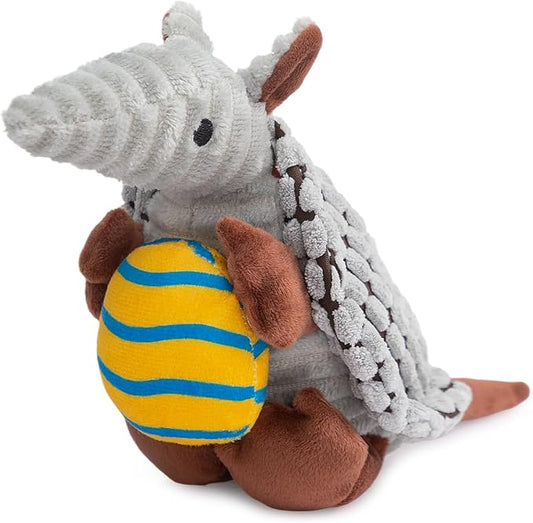 Hollypet Plush Dog Squeaky Toy Stuffed Armadillo Animal Pet Puppy Chew Toys by Hollypet
