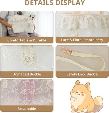 ONECUTE Dog Carrier for Small Dogs Rabbit cat - Image 3