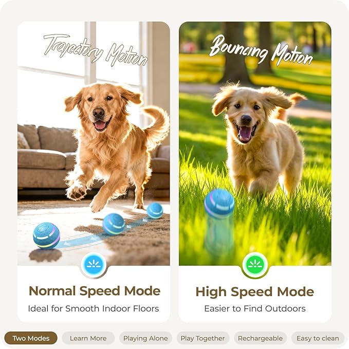 Interactive Dog Toys: Automatic Moving Dog Balls - Image 2