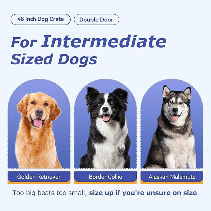 FDW Extra Large Dog Crate Dog Kennel Cage - Image 2