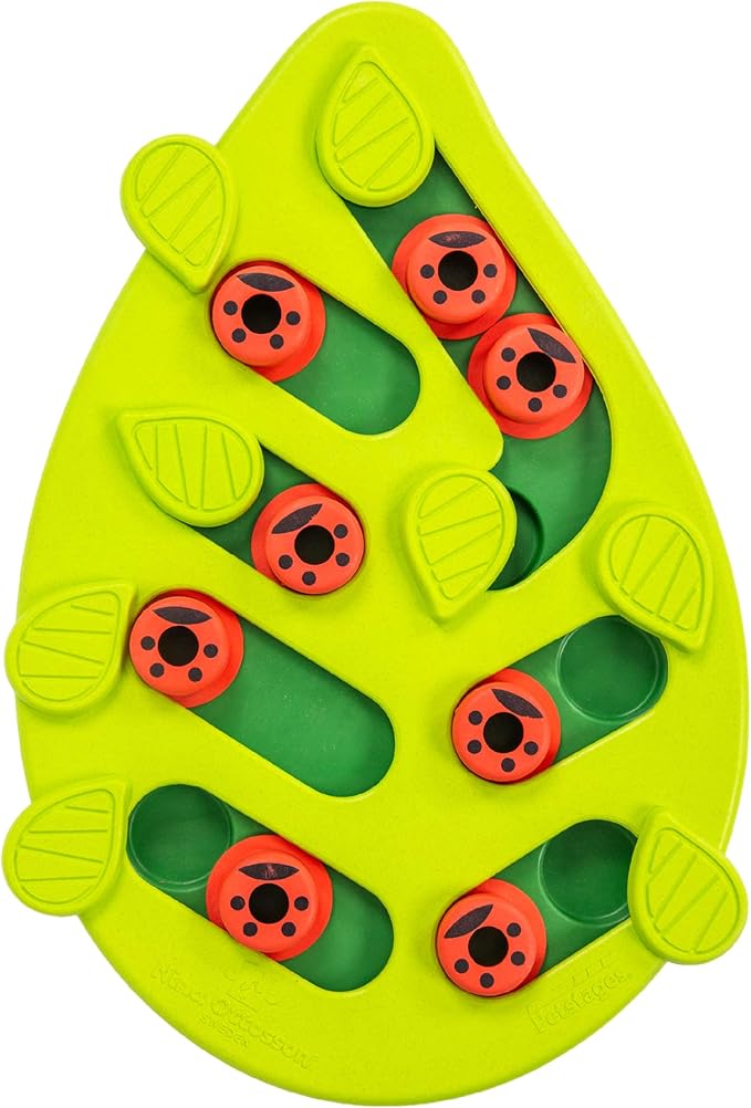 Catstages Nina Ottosson Buggin’ Out Puzzle & Play Cat Puzzle Feeder – by Catstages