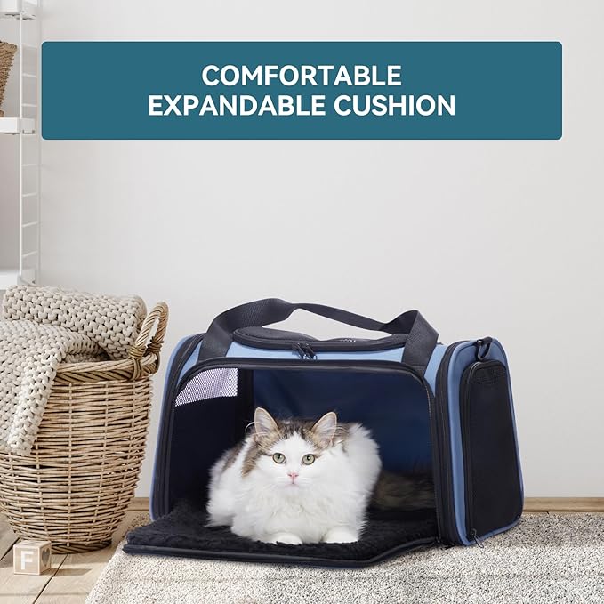 PETSFIT Pet Carrier, Dog Carrier Airline Approved, Collapsible Soft Sided TSA - Image 8