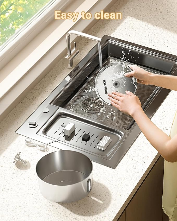Cat Water Fountain Stainless Steel - 108oz/3.2L Automatic Large Pet Watering - Image 5