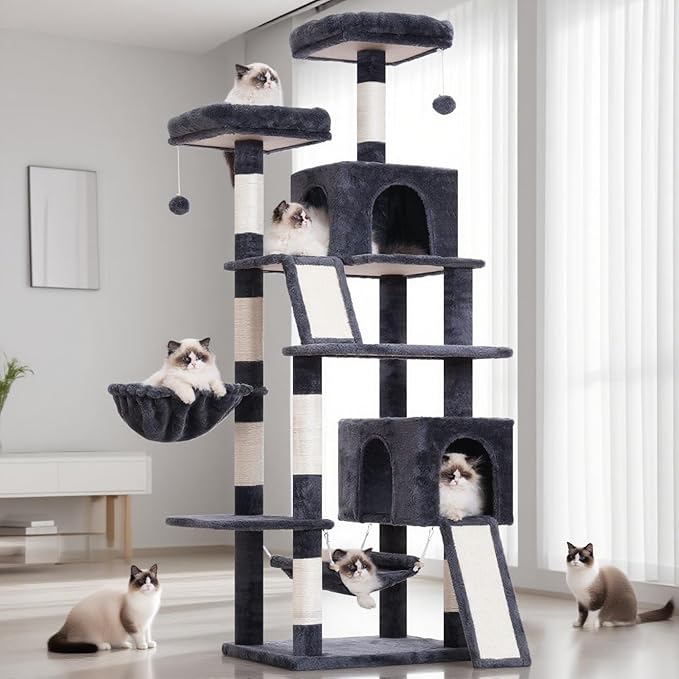 Gitelsnour Cat Tree for Indoor Cats, Sturdy Cat Tree House - Image 9