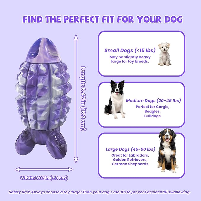 YINEYA Tough Dog Toys for Aggressive Chewers, Durable Dog Chew Toys for Medium - Image 6