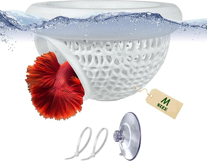 Floating Betta Hammock, Betta Hideout by Unknown