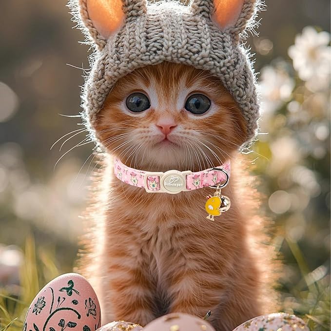 2 Pack Easter Cat Collars - Image 5