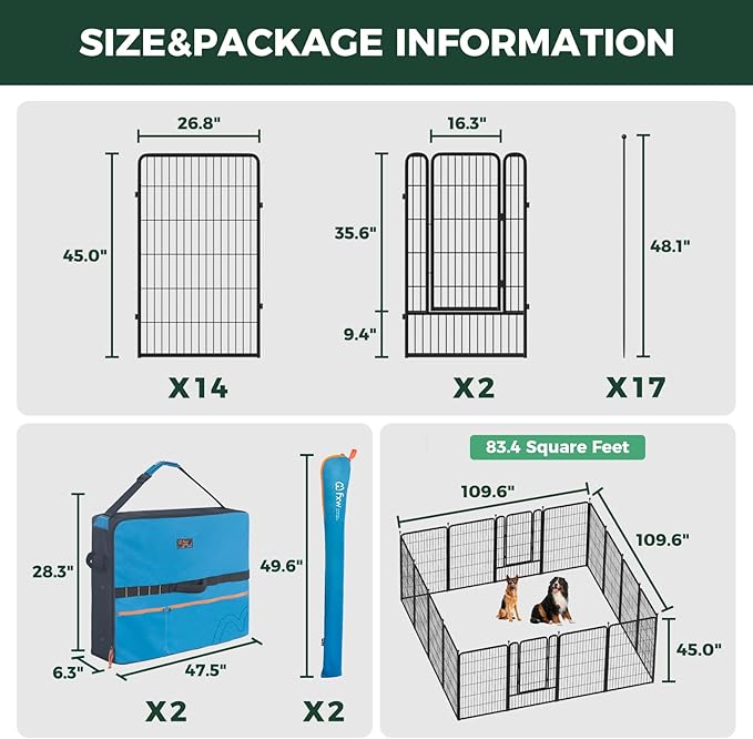 FXW Rollick Unleashed Dog Playpen - Image 2