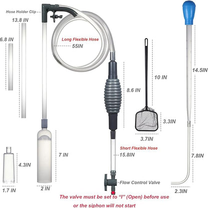 Aquarium Siphon Vacuum Cleaner Kit - Image 5