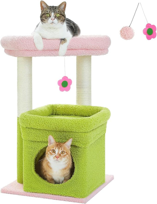 PEQULTI Cat Tree Flower Cat Tower by PEQULTI