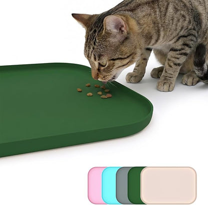 BLESWIN Non-Slip Silicone Dog Food Mat by BLESWIN