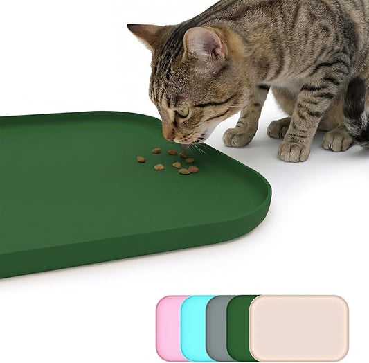 BLESWIN Non-Slip Silicone Dog Food Mat by BLESWIN