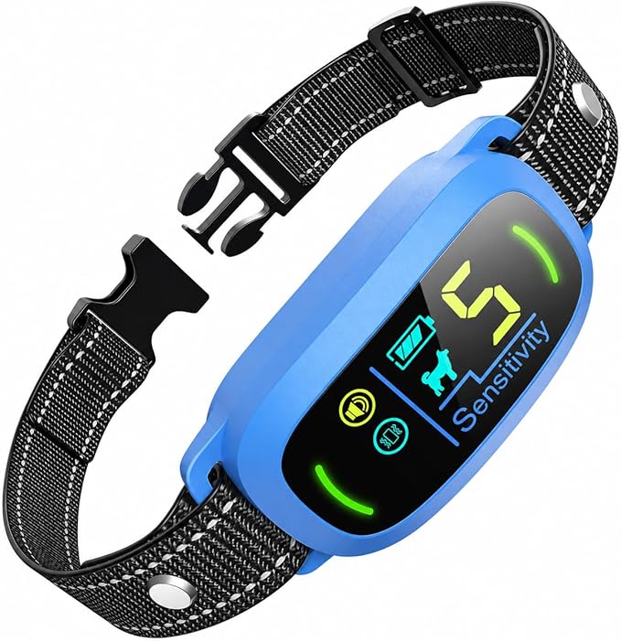 FAFAFROG Dog Bark Collar, Rechargeable Smart Collar, Anti Barking Training by FAFAFROG