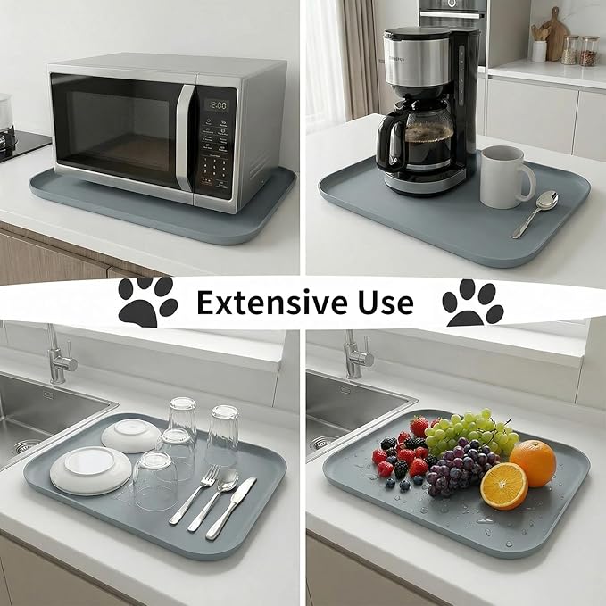 BLESWIN Non-Slip Silicone Dog Food Mat - Image 8