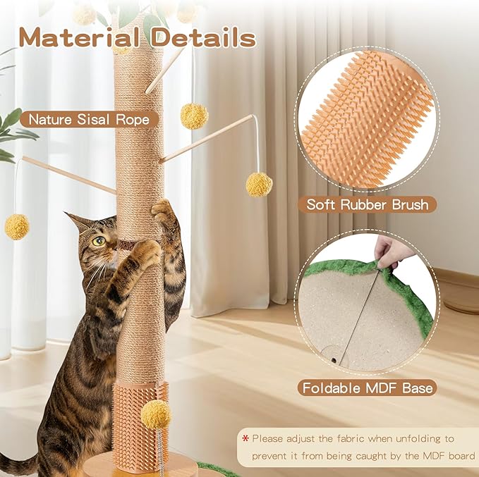 45" Tall Cat Scratching Post - Image 5