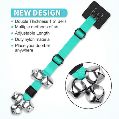 COOYOO Dog Doorbells, Adjustable Potty Training Dog Bells, Upgraded - Image 5
