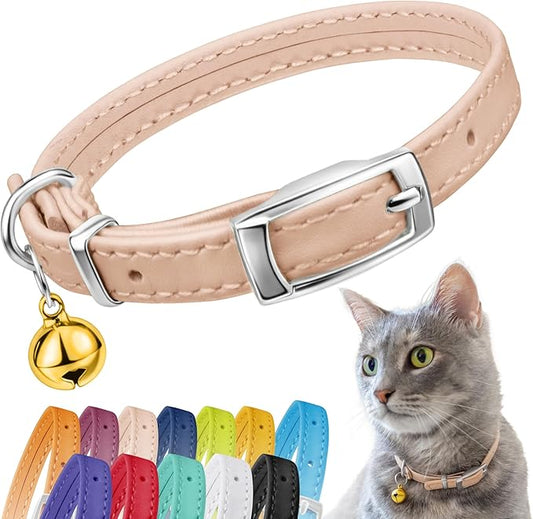CollarDirect Leather Cat Collar by CollarDirect