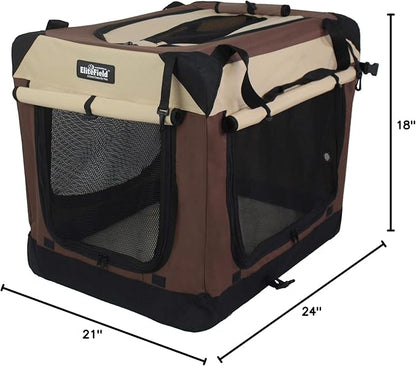 EliteField 4-Door Folding Soft Dog Crate - Image 9