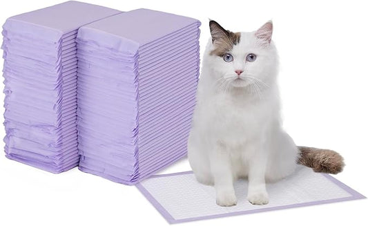 Amazon Basics Cat Pee Pads, Odor Control, Super Absorbent, Disposable, by AmazonBasics
