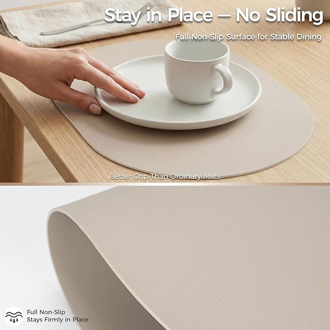 Premium Thick Silicone Placemat，Heat & Oil Resistant, Non-Slip Table Mat - Image 7