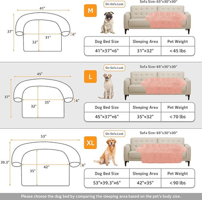 GGIB Calming Dog Bed Fluffy Plush Dog Mat - Image 5