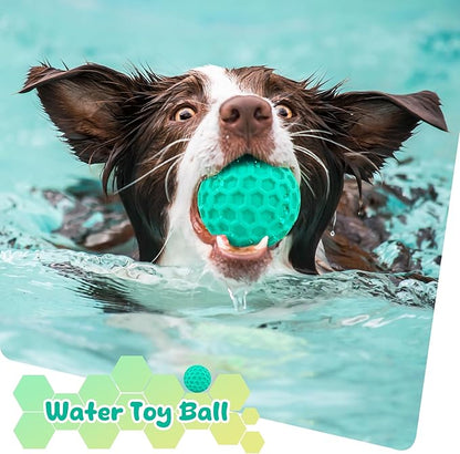 Squeaky Dog Toys for Aggressive Chewers, Indestructible Dog Balls for - Image 8